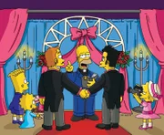 Um den Tourismus in Springfield wieder anzukurbeln, hat Lisa (r.) eine gute Idee. Bart (l.), Homer (2.v.r.) und Maggie (2.v.l.) sind natürlich mit dabei ...