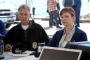 Müssen bei den Ermittlungen in einem neuen Fall zusammen arbeiten: Gibbs (Mark Harmon, l.) und Special Agent Abigail Borin (Diane Neal, r.) von der Küstenwache ...