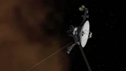 3D-Rendering-Bild von Voyager 1