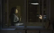 "In The Box" -- When an emotionally distraught man holds Baez hostage at gunpoint in an interrogation room after she served him with a restraining order, Danny must try to meet his demands before he harms her. Meanwhile, Frank is faced with a personal and moral dilemma when Garrett asks for help in dropping charges filed against his son, on BLUE BLOODS, Friday, Feb. 20 (10:00-11:00 PM, ET/PT) on the CBS Television Network. Dominic Fumusa guest stars as an emotionally distraught man. Pictured: Marisa Ramirez as Det. Maria Baez. Photo: Jeffrey Neira/CBS Ã‚Â©2015 CBS Broadcasting, Inc. All Rights Reserved.