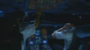 Pilots flying at night.