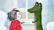 Das Krokodil kennt keinen Schnee, aber Rita!