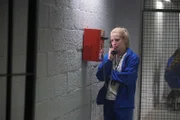 REENACTMENT - Andrea Mohr (gespielt von Natalie Dunne) tätigt einen Anruf aus dem Gefängnis. (National Geographic/Tim Riding)