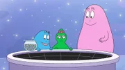 L-R: Barbahelle, Barbalala, Barbapapa
