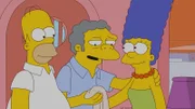 Der Stoff, aus dem die Träume sind: Homer (l.), Moe (M.) und Marge (r.) ...