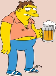 (15. Staffel) - Homers bester Freund, Barney Gumble, liebt Bier und Salzbrezln in Moe's Taverne ...