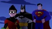 Robin, Batman, Superman