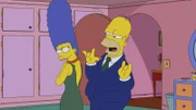 Marge (l.); Homer (r.)