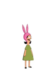 (4. Staffel) - Louise ist die jüngste Tochter der Familie. Sie trägt immer eine pinkfarbene Mütze mit Hasenohren und macht es ihren Eltern, genauso wie ihre Geschwister, nicht immer leicht ...