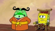 L-R: Master Udon, SpongeBob