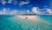 Abseits der Hauptinseln findet man auf den Bahamas auch einsame Eilande.