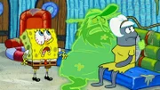 SpongeBob (l.), Flying Dutchman (m.)