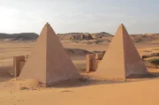 Die Pyramiden von Meroe sind die Grabstätten der Herrscher.