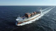 Die HENNEKE RAMBOW, ein Containerschiff der Rambow-Reederei auf ihrer Reise nach Spanien und Marokko.