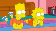 Bart (l.); Lisa (r.)