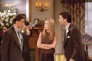 (v.l.n.r.) Joey Tribbiani (Matt LeBlanc); Rachel Green (Jennifer Aniston); Ross Geller (David Schwimmer)