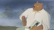 Ernest entdeckt in einem Buch die Geschichte vom großen bösen Bären.