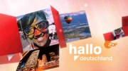 Sendungslogo "hallo deutschland".