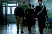Ingo Thiel (Heino Ferch) und Carla Orlando (Verena Altenberger) auf dem Weg zum berüchtigten Mafia-Jäger Silvio Bertone (Stefano Viali), dessen Hilfe sie erhoffen.