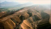 Eine Luftaufnahme der Nazca-Linien.