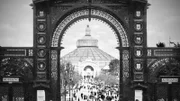 Rotunde Weltausstellung Eingangstor 1873.