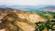 Die Nazca-Wüste in Peru.