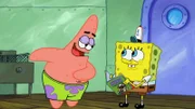 L-R: Patrick, SpongeBob