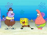 v.li.: Rube, SpongeBob, Patrick