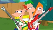 L-R: Phineas Flynn, Ferb Fletcher, Candace Flynn