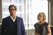 Pictured L-R: Michael Weatherly as Dr. Jason Bull and Geneva Carr as Marissa Morgan