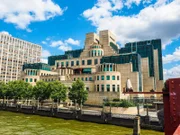 MI6 Hauptgebäude in London.