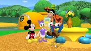 MICKEY MOUSE CLUBHOUSE - "Mickey's Art Show" Đ Mickey's putting on an arts and crafts show and everyone begins working on their art, except for Goofy, who isn't sure what kind of art to do.  Mickey and pals get Goofy involved in painting, sculpting and drawing Đ and eventually Goofy discovers that while his art doesn't turn out like everyone else's, it perfectly expresses who he is Đ spontaneous, unpredictable andÉ well, goofy!  "Mickey Mouse Clubhouse," airs FRIDAY, JUNE 27 (8:30 a.m., ET) on Disney Channel. (DISNEY CHANNEL) MICKEY MOUSE, DAISY DUCK, GOOFY