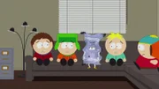 L-R: Clyde, Kyle, Towelie, Butters, Eric, Kenny