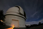 San Diego, CA: Caltech astronomer Mike Brown at Palomar Observatory. It is owned and operated by the California Institute of Technology.