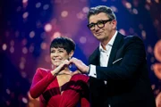 Die grosse Silvester Show
Die Moderatoren Francine Jordi und Hans Sigl
2022
SRF/BR/Sascha Baumann