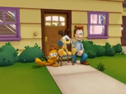 Garfield ist wieder da! Der gefräßige, faule Kater, der am liebsten gelangweilt vor dem Fernseher sitzt oder sich eine Extraportion Lasagne einverleibt, lebt noch immer im Hause von Jon Arbuckle mit seinem Hundefreund Odie.