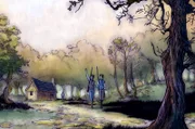Die beiden Brüder im Wald – die Dokumentation schickt den Zuschauer auf eine Zeitreise, von den Märchen der Gebrüder Grimm bis zu den Romanen von Robert E. Howard.