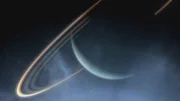 Uranus' rings and haze.