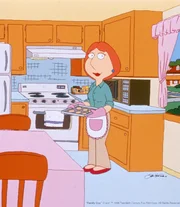 (4. Staffel) - In der Küche ist Lois der Boss  - und das auch sehr erfolgreich.