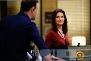 L-R: Assistant Special Agent in Charge Jubal Valentine (Jeremy Sisto), Dana Mosier (Sela Ward)