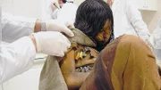 Auch nach mehr als 500 Jahren wirkt die Mumie der "Jungfrau", als sei das Mädchen gerade erst verstorben.
