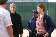 Mark Harmon (Leroy Jethro Gibbs), Diane Neal (CGIS Agent Abigail Borin)