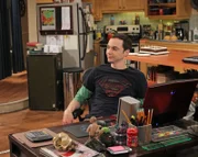 Als Sheldon (Jim Parsons) erfährt, dass seine Lieblingsserie abgesetzt wurde, gerät er in eine Krise ...