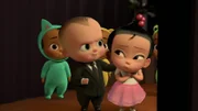 In the middle: Boss baby, on the right: Staci