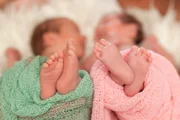 Twin Baby Feet