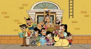 L-R: Carlos Casagrande, CJ Casagrande, Sergio, Bobby Santiago, Rosa Casagrande, Maria Santiago, Frida Puga Casagrande, Ronnie Anne Santiago, Hector Casagrande, Lalo, Carlitos Casagrande,  Carlota Casagrande, Carlino Casagrande