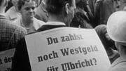 Aufruf zum S-Bahn-Boykott , 1961.
