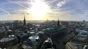 Panorama Metropole Hamburg.
