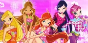 WINX CLUB--Pictured: Stella, Flora, Bloom, Musa and Tecna.   Photo: Nickelodeon.  Â©2011 Viacom, International, Inc.  All Rights Reserved