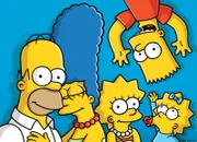 L-R: Homer, Marge, Lisa, Bart, Maggie